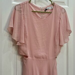 Beautiful pink / mauve Cut Out Dress